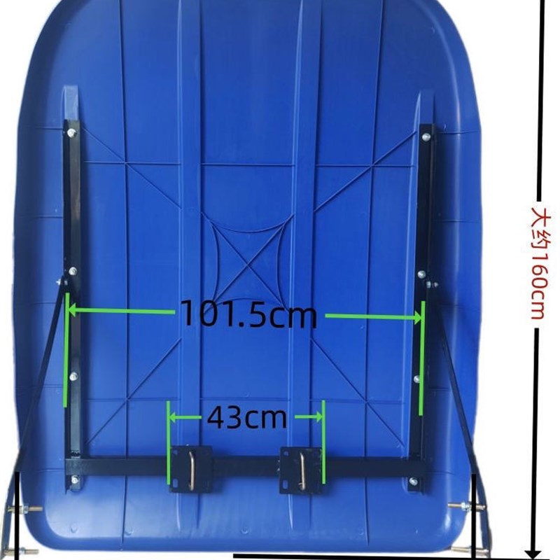 拖拉机遮阳棚东方红新款塑料四轮遮顶棚挡雨加厚支架泰山雨棚