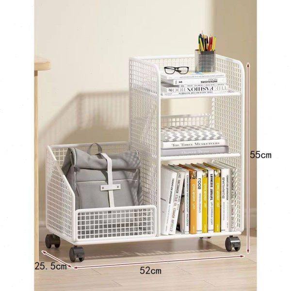 桌底置物柜带轮书架公室桌下收纳书桌旁落地书柜移动储物小包邮,收纳整理,书桌收纳置物架,淘宝优惠券,粉丝福利购,淘宝优惠卷