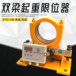 双梁行车起重量限制器蚌埠赛英SYG 50T超载保护器高低座 0B型3.2T
