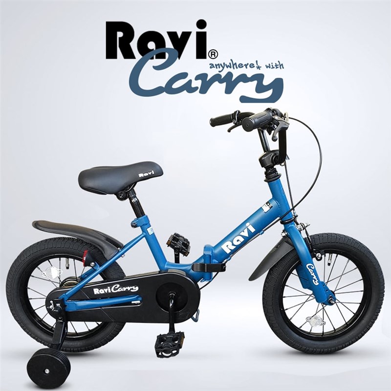 磐特RAbVI男女轻便自行车16寸可折叠高碳钢车架小体积时尚配色休