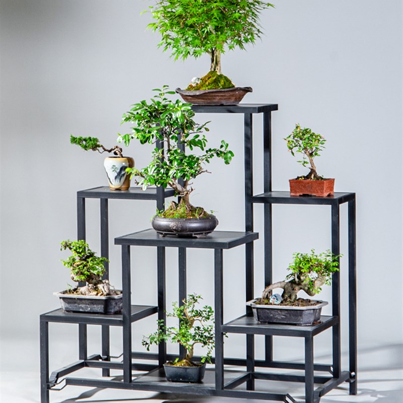 落地式几架铝材单独n置多层物架花花架阳台室内外网红架子新款客