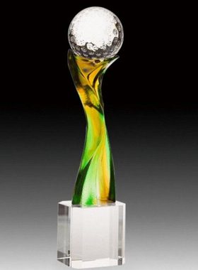 古法琉璃高档XS琉璃崛起奖杯 单位 企业各类活动庆典 年会奖杯