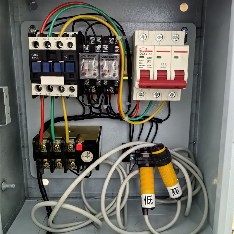 全自动料位控制器下M限启动上限停止