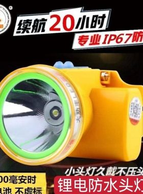 特铭量头灯4635超长续航强光超亮迷你头戴式手电筒防水18650户外