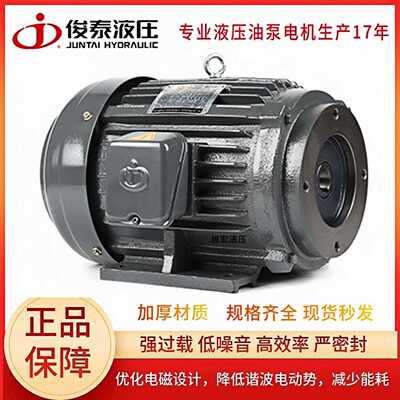 俊泰JUNTAI液压油泵电机AEEH-100L-4单相三相油压站内轴AEEH-80-4