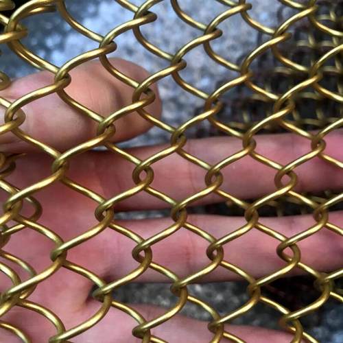 金属装饰网帘 幕墙网帘 金属网帘 铁丝网帘 金属网不锈钢丝编织网