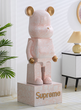 网红暴力熊轻奢存钱罐客厅家居装饰品沙发旁电视柜旁边落地大摆件