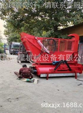 秸生秆粉碎回收机 农玉米秸秆切断粉碎 物GQY机质粉用碎性收获机