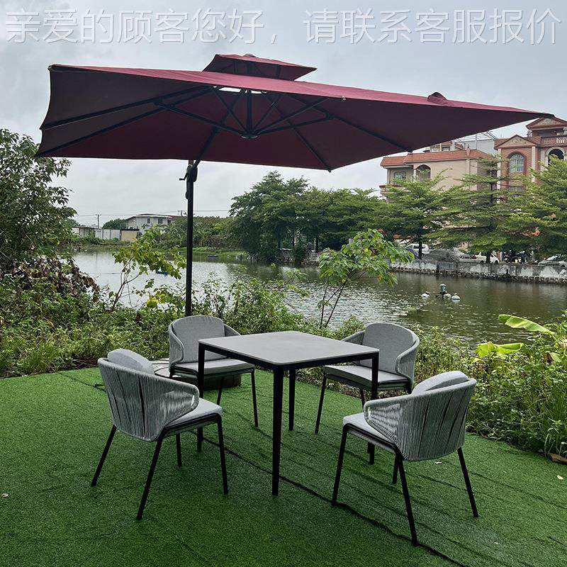 22-8-5-1欧户外阳台桌餐椅别墅院阳光房庭定北制花园室外休闲绳编,商业/办公家具,商用藤编家具,淘宝优惠券,粉丝福利购,淘宝优惠卷