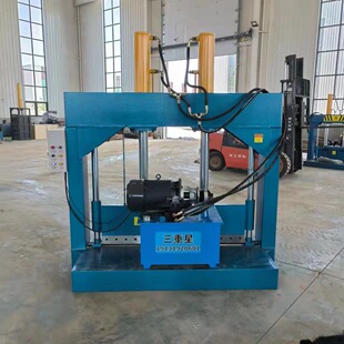 聚氨酯液压切断机 天然橡胶660型切料机 废旧农膜龙门铡刀机