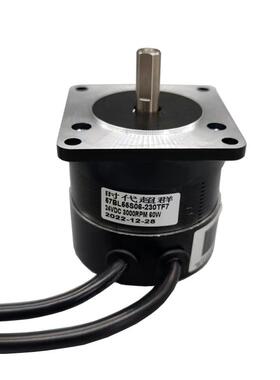 57直流无刷电机24V60W3000转机身长55MM高转速高性能有霍尔低噪音