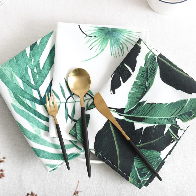 北欧 家用隔热垫餐桌欧式创意西餐垫隔热垫 布艺杯垫碗垫餐巾餐布