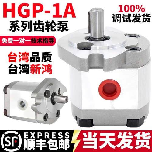 液压hgp齿轮泵HGP-1A-F1/2/3/4/5/6/8RL小型高压油泵总成配件大全