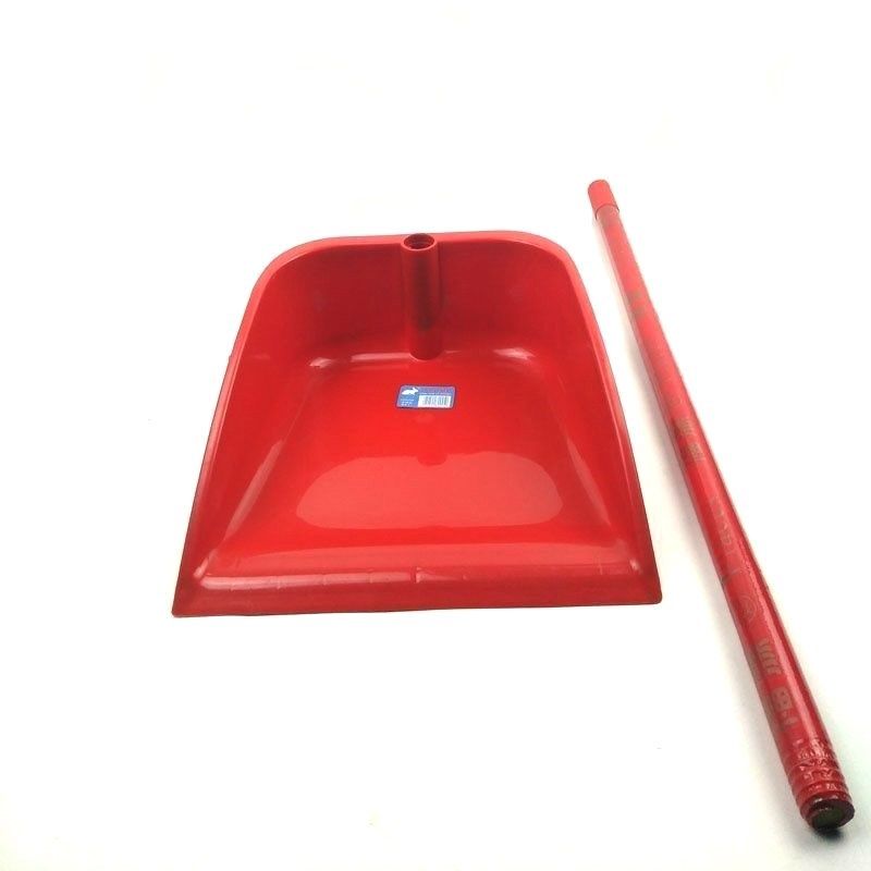 塑料加厚耐用垃圾铲单个家用装铲簸箕木柄清洁畚斗学校宿舍