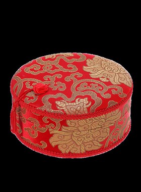 针线盒结婚女方陪嫁用品大全大红色嫁妆家用针线包收纳盒高级套装