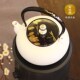 莺歌烧陶壶煮茶日式 手工烧水壶煮茶壶单壶莺歌烧茶用提梁壶