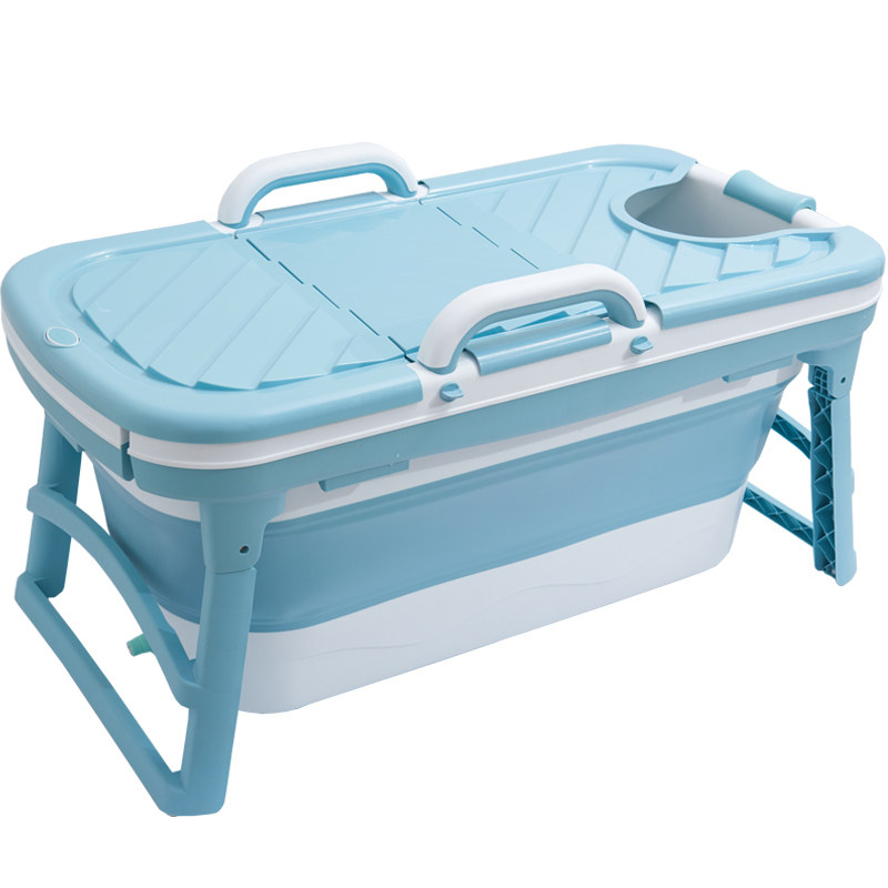 婴儿洗澡盆儿童折叠大号宝宝浴盆泡澡桶小孩游泳桶家用浴桶可折叠