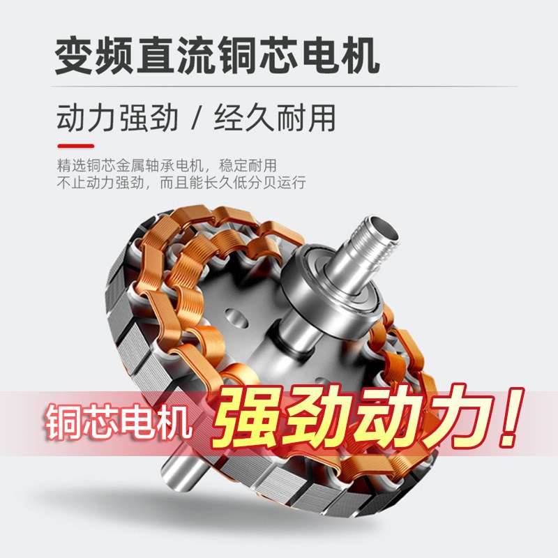 卧室风扇灯360度摇头离线语音吸顶灯新款2025年护眼儿童房吊扇灯