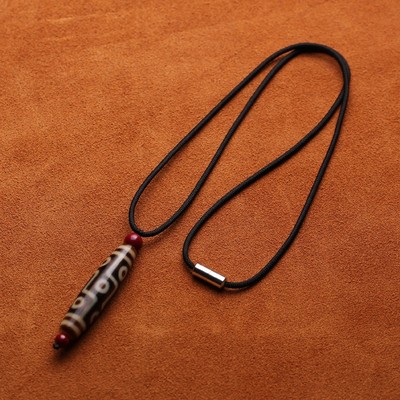 天珠专用挂绳横穿竖穿挂脖锁骨项链吊坠绳子手工编织男女文玩饰品