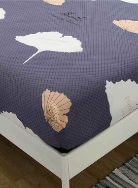 榻榻米白色床笠席梦思保护套床裙罩薄椰棕垫床垫套防滑可水洗床单