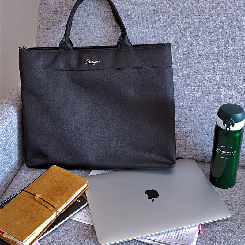 德仕高D-9131手提公文包会议包文件收纳袋学生补习袋手拎袋