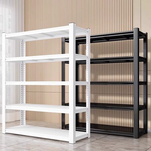 家用置物架多层收纳架客厅书架杂物间整理架地下室储物架落地货架