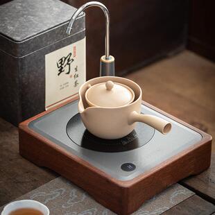 陶壶煮茶壶带过滤可旋转侧把壶家用白茶煮茶器适用电陶炉炭火炉