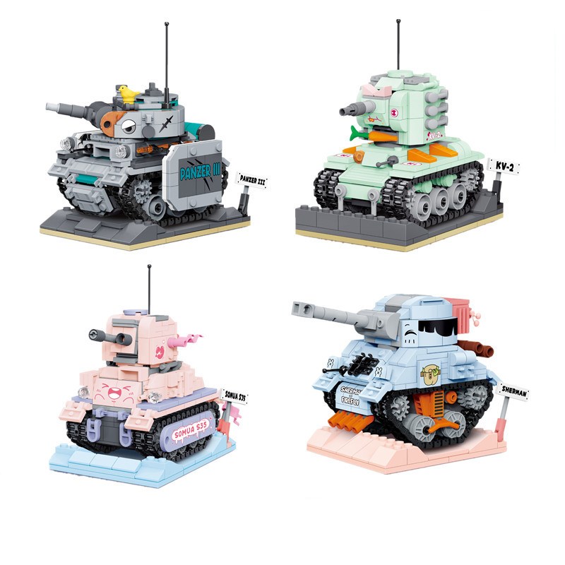 歼20军事c坦克积木儿童女孩益智拼装小颗粒男孩玩具战斗机拼图模