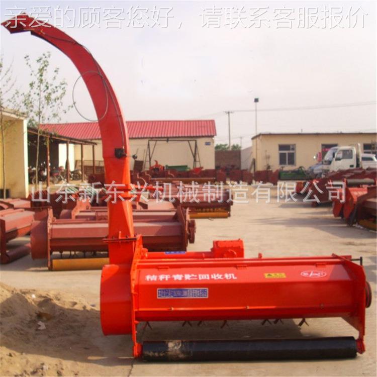 带玉米秸秆DXE粉碎收机 自料粉碎还回田机 青储饲仓料回收机