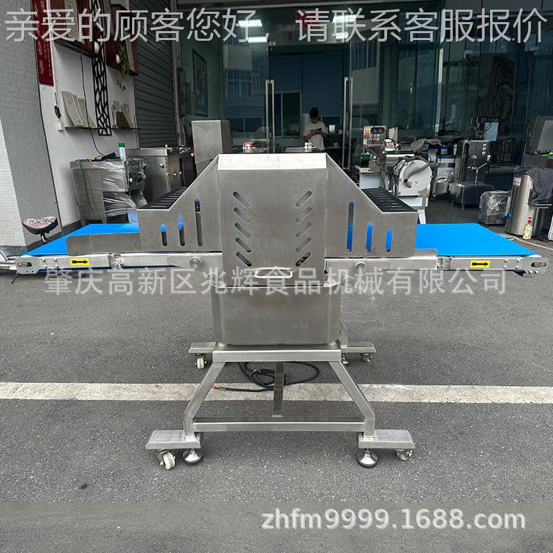 食品级加宽输送带式禽分条切块机 鸭WT鹅肉鱼动全鸡自开肉条机