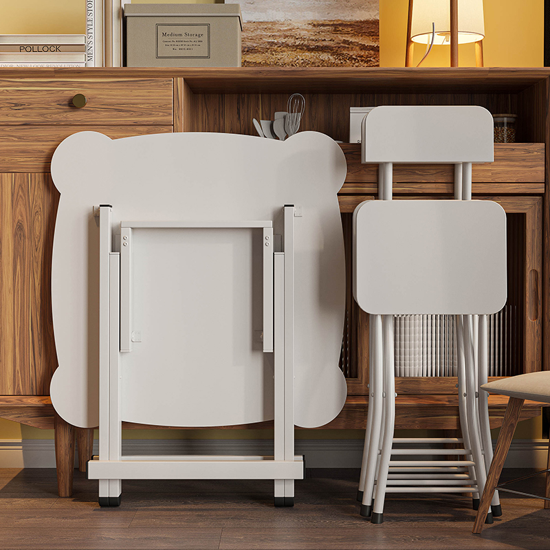 折叠桌正方形简约餐桌家用学习写字小桌子便携式S简易户外烧烤野