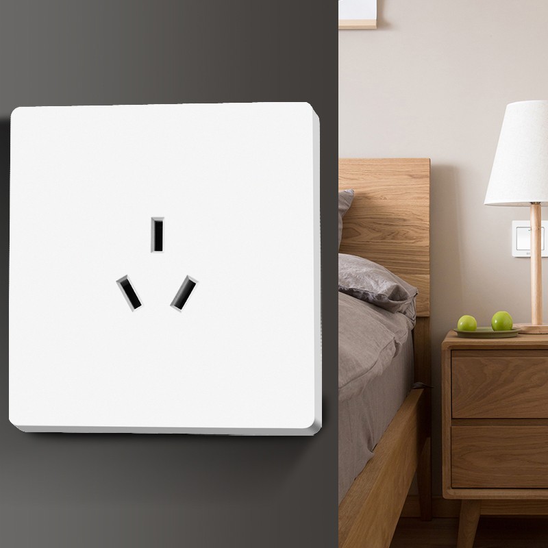 【16A空调插座】家用86暗u装通用开关插座面板空调16a安专用大三