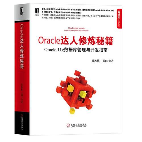 【正版书】 Oracle达人修炼秘籍:Oracle 11g数据库管理与开发指南 孙风栋 机械工业出版社
