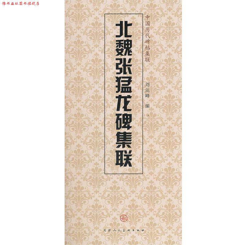 【正版书】 北魏张猛龙碑集联 天津人民美术出版社, 编 天津人民美术出版社