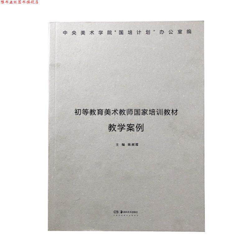 【正版书】 初等教育美术教师国家培训教材教学案例 陈淑霞 湖南美术出版社
