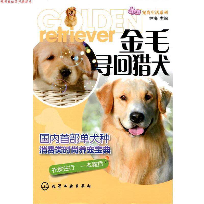 【正版书】 宠尚生活系列--金毛寻回猎犬 林海 化学工业出版社