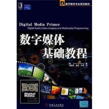 【正版书】 数字媒体基础教程 [美] 黄裕宁 著,杨若瑜 等 译 机械工业出版社