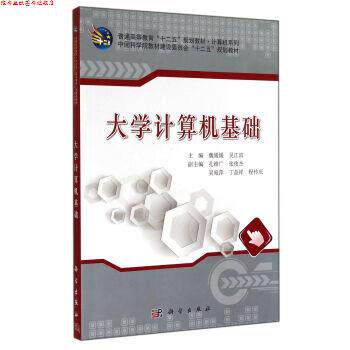 【正版书】 大学计算机基础 魏媛媛,吴江滨 编 科学出版社