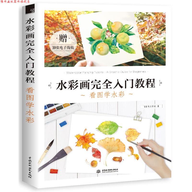 【正版书】 水彩画入门教程 看图学水彩 飞乐鸟 水利水电出版社