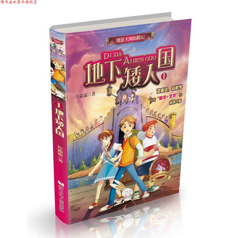 【正版书】 数学童话 魔法王国历险记:地下矮人国 许霜霜 著 浙江少年儿童出版社