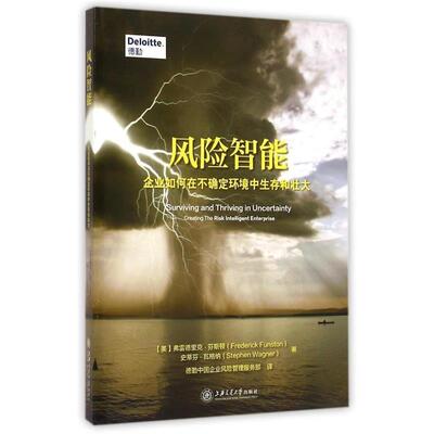 【正版书】 风险智能 (美)芬斯顿,(美)瓦格纳,德勤中国企业风险管理服务部 上海交通大学出版社
