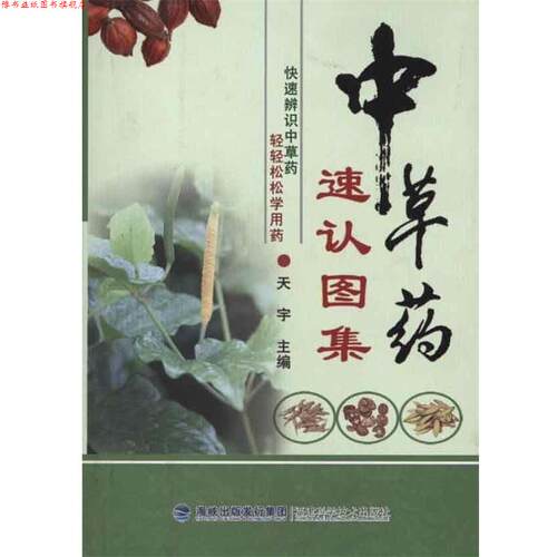 【正版书】 中草药速认图集 天宇　主编 福建科技出版社