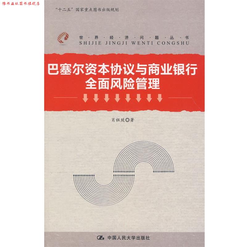 【正版书】 巴塞尔资本协议与商业银行全面风险管理 肖祖珽 著 中国人民大学出版社