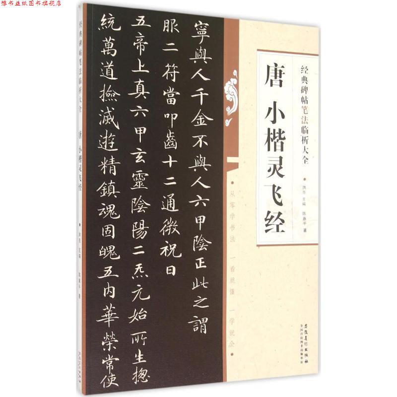 【正版书】 经典碑帖笔法临析大全?唐 小楷 灵飞经 陈惠平 安徽美术出版社