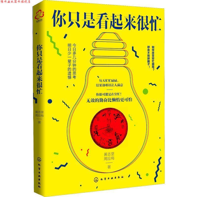 【正版书】 你只是看起来很忙 黄志坚,周应梅 著 化学工业出版社