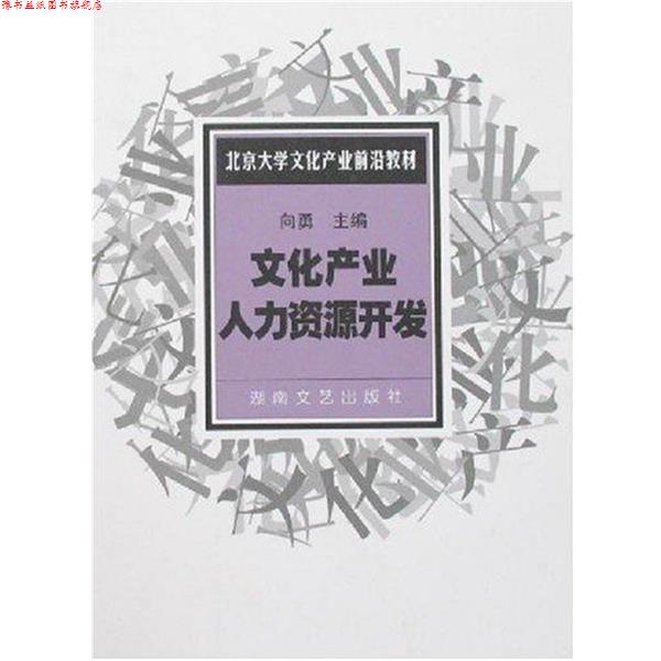 【正版书】 文化产业人力资源开发 向勇 著 湖南文艺出版社