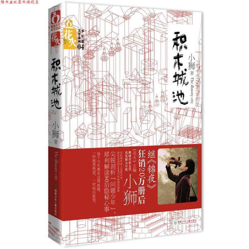 【正版书】 积木城池 小狮 著 湖南少儿出版社