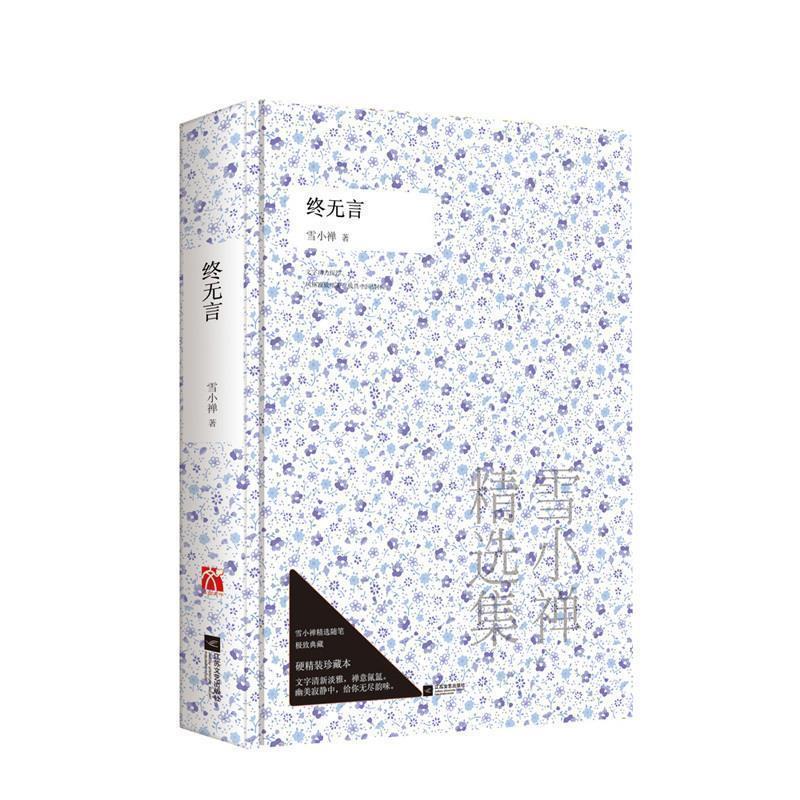 【正版书】 终无言 雪小禅 江苏文艺出版社