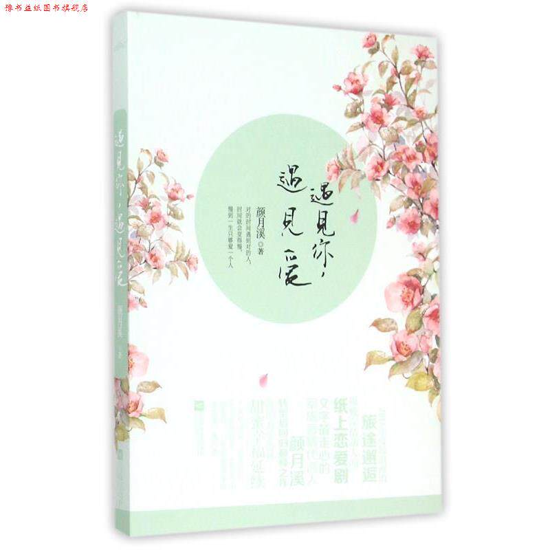 【正版书】 遇见你,遇见爱 颜月溪 江苏凤凰文艺出版社