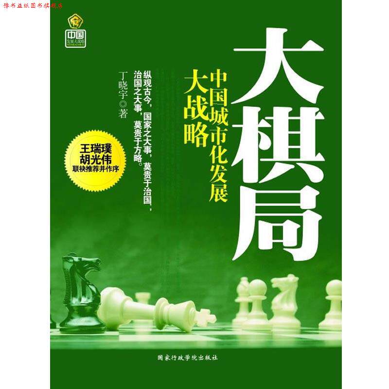 【正版书】 大棋局---中国城市发展大战略 丁晓宇 国家行政学院出版社